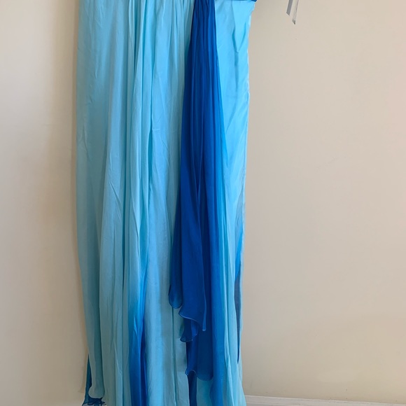 Blue light Maxi Dress size 6, 8 - Picture 4 of 6